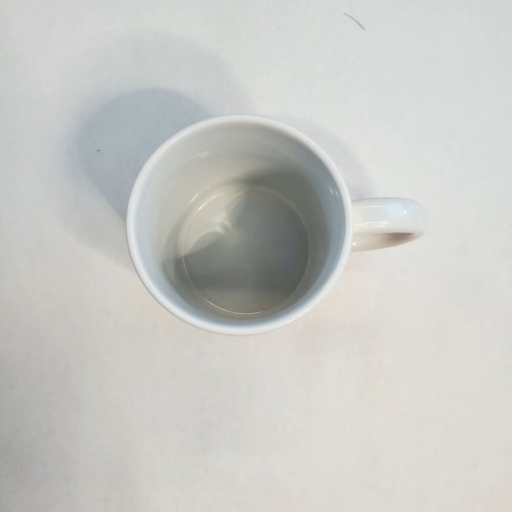 Reese's Peanut Butter Coffee Tea Mug Cup Ceramic White Orange - Picture 5 of 10
